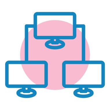 ağ paylaşımı. Basit resimleme