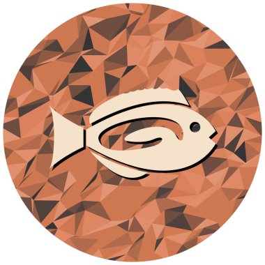 Balıkların vektör illüstrasyonu