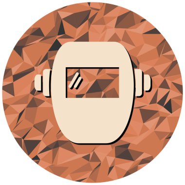 Maskeli bir adamın vektör çizimi