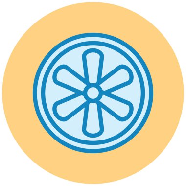 lemon. Web simgesi basit illüstrasyon