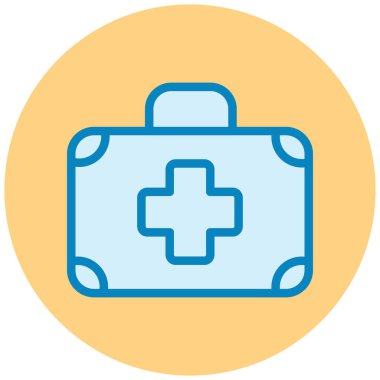 tıbbi ve sağlık vektör ikonu modern basit tasarım