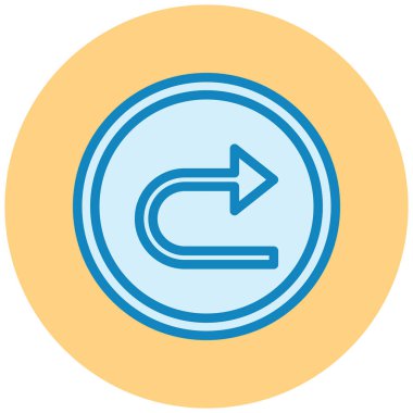 ok simgesinin vektör illüstrasyonu