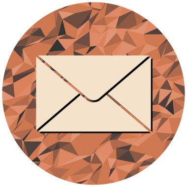 E- posta simgesi vektör illüstrasyonu