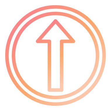 ok simgesi vektör illüstrasyonu