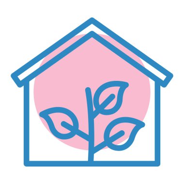 house vektör simgesi modern basit tasarım