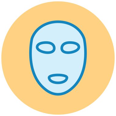 Uzaylı. Web simgesi basit illüstrasyon