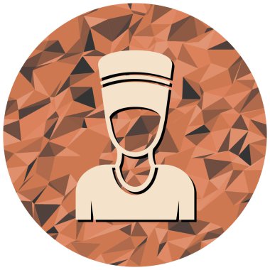 Şapkalı ve maskeli bir adamın vektör çizimi