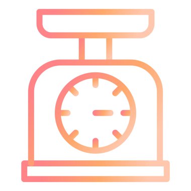 Ağırlık Ölçekleme Modern simge vektör çizimi 