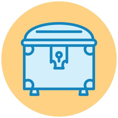 Hazine. Web simgesi basit tasarım