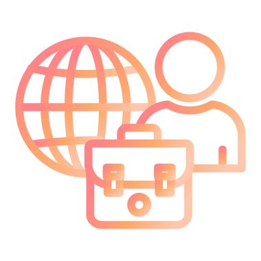 seo modern simgesinin vektör illüstrasyonu