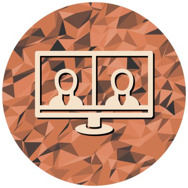 seo modern simgesinin vektör illüstrasyonu