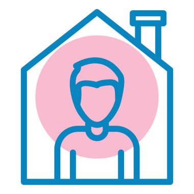 Hastane Simgesi Vektör İllüstrasyonu