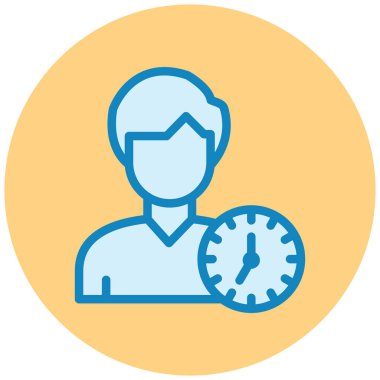 Kişisel ve ticari kullanım için iş yönetimi simgesi...