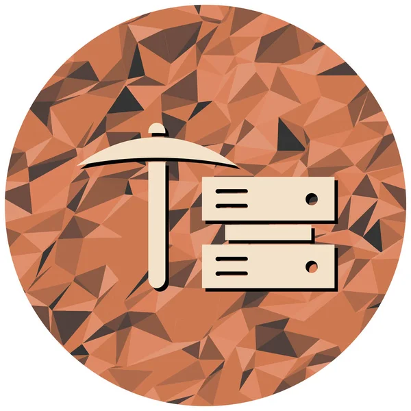 Modern b 'nin vektör illüstrasyonu eksik simgesi