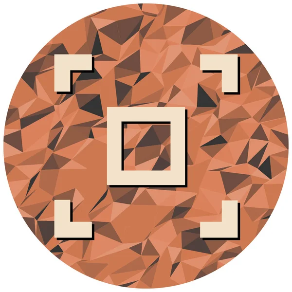 hedef simge, vektör illüstrasyonu basit tasarım