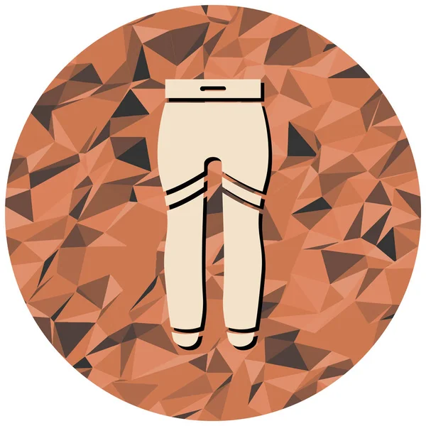 Bir kadın ayakkabı ikonunun vektör çizimi