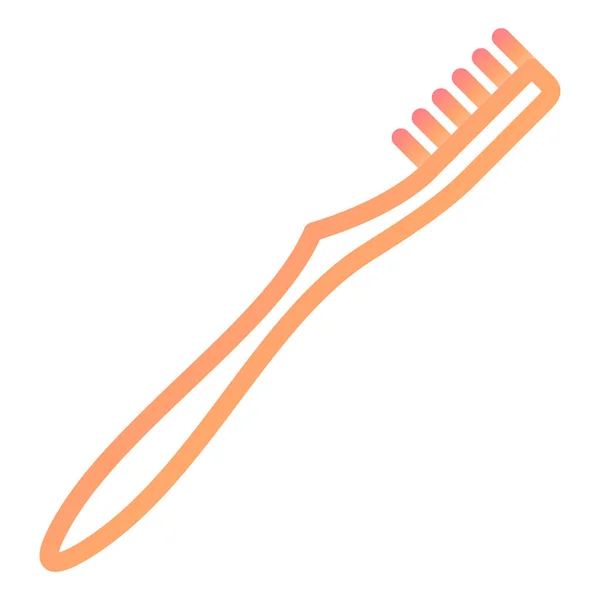 Ilustração Vetorial Uma Escova Dentes Bonito — Vetor de Stock