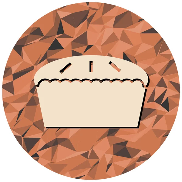 Lezzetli yemek vektörü simgesi