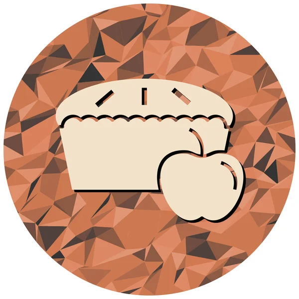 yiyecek ikonu vektör illüstrasyonu