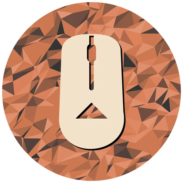 Fare. Web simgesi basit illüstrasyon