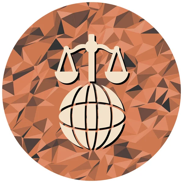 Modern simgenin vektör illüstrasyonu