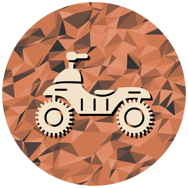 Векторная Иллюстрация Мотоцикла — стоковый вектор