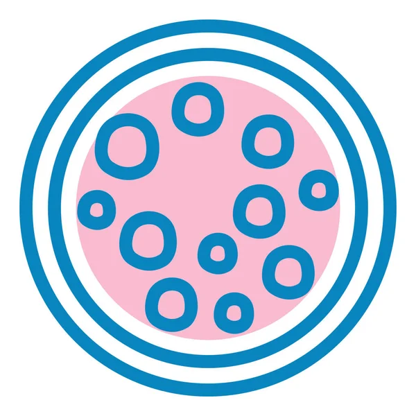 Pizza ikonu vektör illüstrasyonu