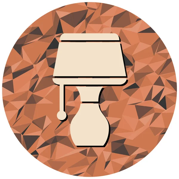 Lamba. Web simgesi basit illüstrasyon