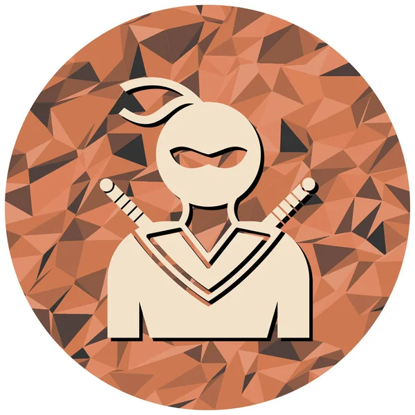 şirin çizgi film simgesinin vektör illüstrasyonu