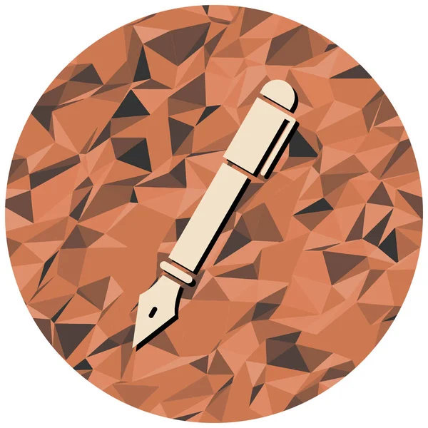 kalem simgesi. vektör illüstrasyonu