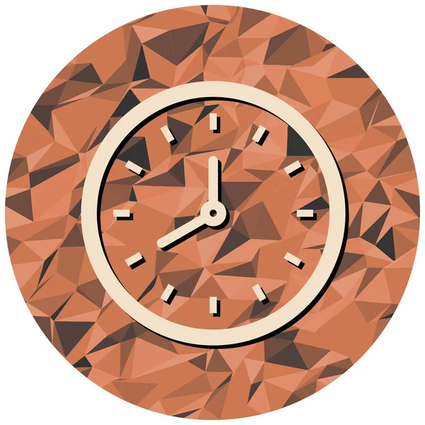 Reloj Icono Vector Ilustración — Archivo Imágenes Vectoriales