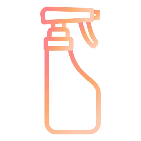 Sprühflasche Einfache Illustration — Stockvektor