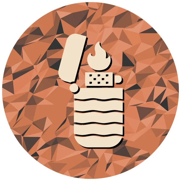 Daha hafif bir ikon. vektör illüstrasyonu