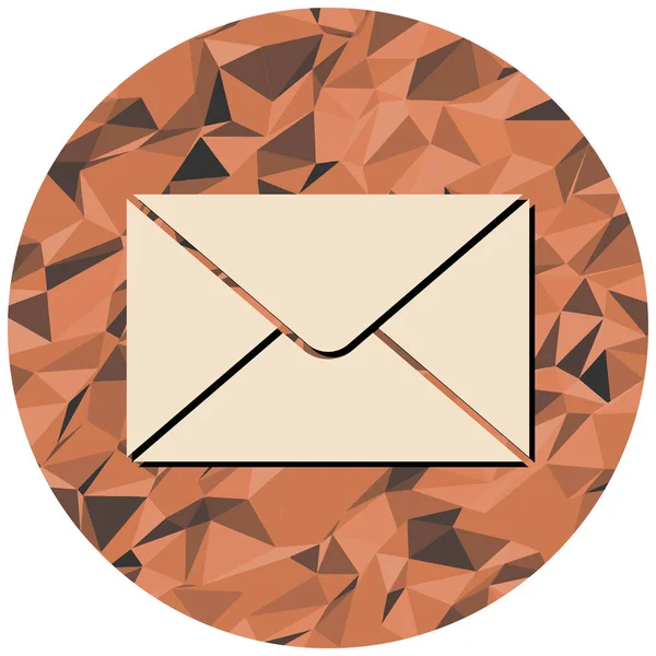 E- posta simgesi vektör illüstrasyonu