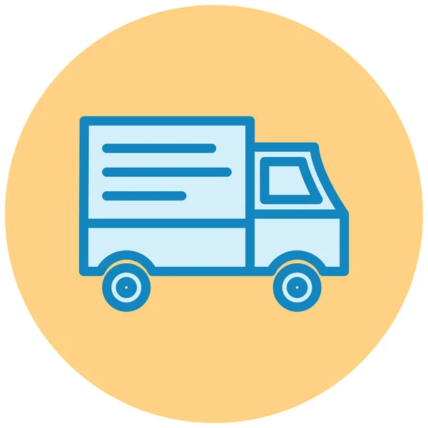 Delivery Truck Simple Design — Stock Vector