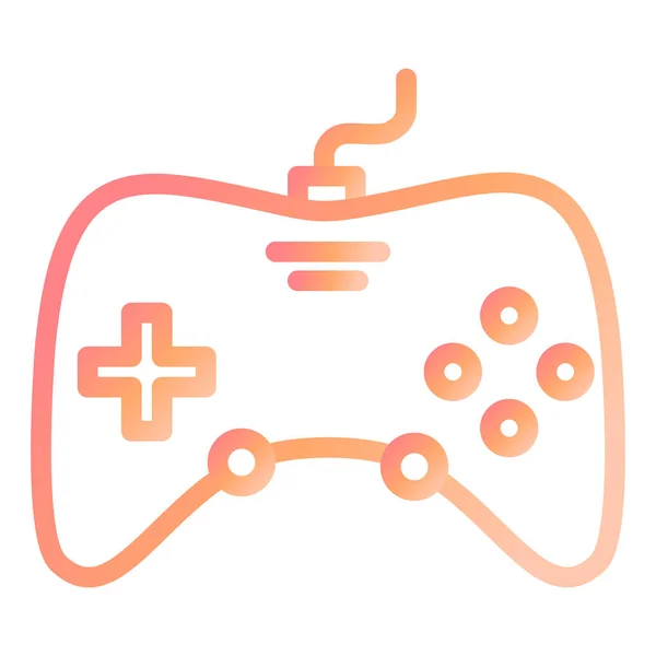 Game Pad Modern Ikon Vektor Illustration — Stock vektor