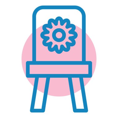 school chair. simple design