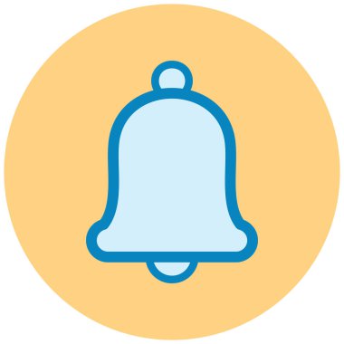 Zil. Web simgesi basit tasarım