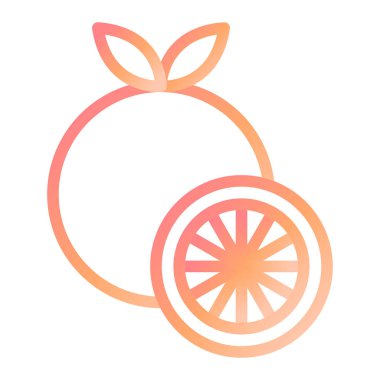 Greyfurt. Web simgesi basit illüstrasyon 