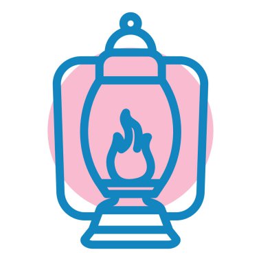 Fener. Web simgesi basit illüstrasyon