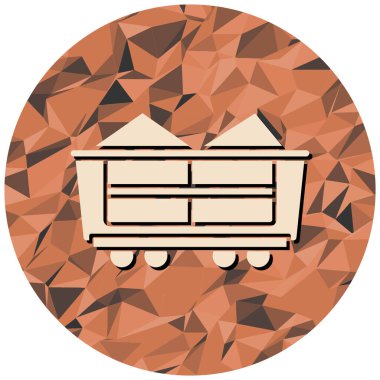 Tahta sandık ve sepet simgesi.