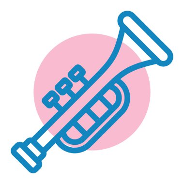 Müzik. Web simgesi basit tasarım