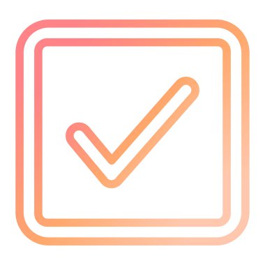 işaret simgesini işaretle, vektör illüstrasyonu