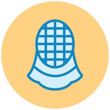 Noel 'de. Web simgesi basit illüstrasyon