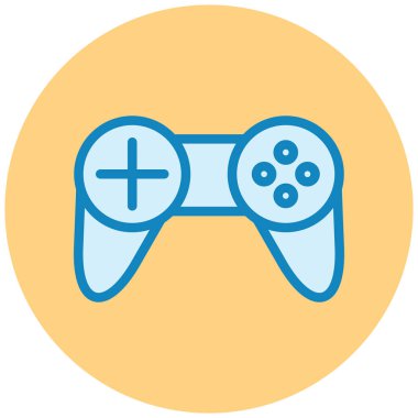 Oyun sahası. Web simgesi basit illüstrasyon