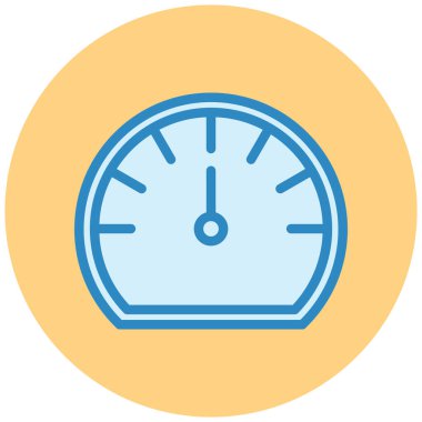 hız göstergesi simgesi, vektör gösterimi