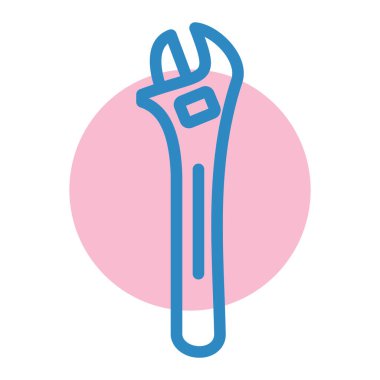 Alet. Web simgesi basit illüstrasyon