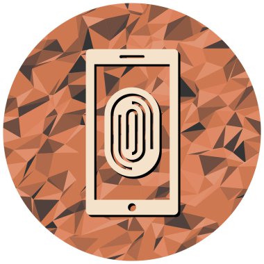 Tabletli akıllı telefon, vektör illüstrasyonu