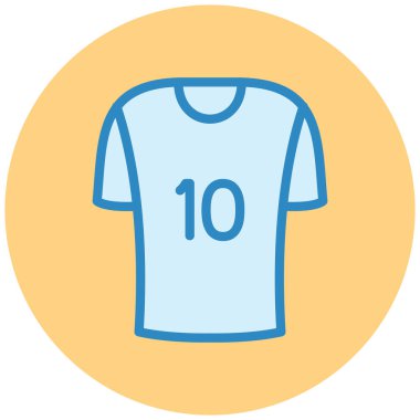 Tişört. Web simgesi basit illüstrasyon