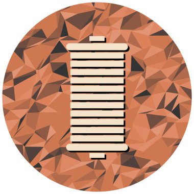 Basit vektör illüstrasyonu, web simgesi 